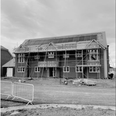 JDH electrical contractor working on a new build installation